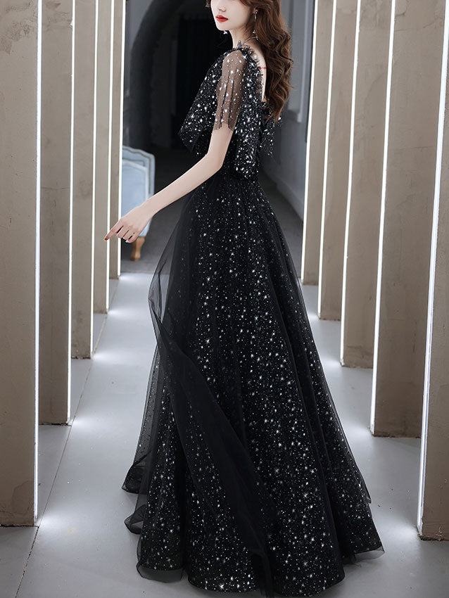 Nina Ding Long Sleeve Black Mermaid Prom Dresses India | Ubuy